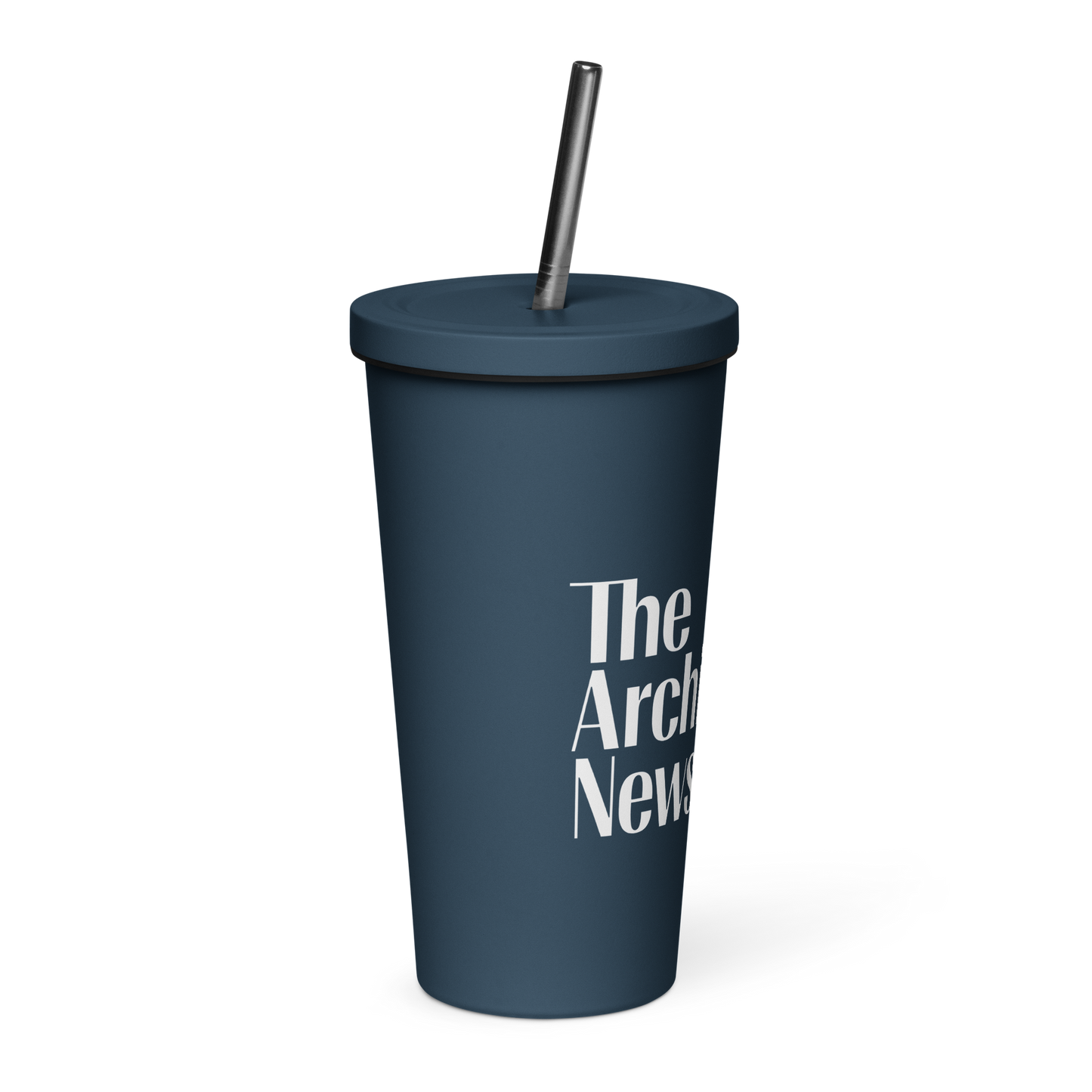 AN Insulated Tumbler W/Straw