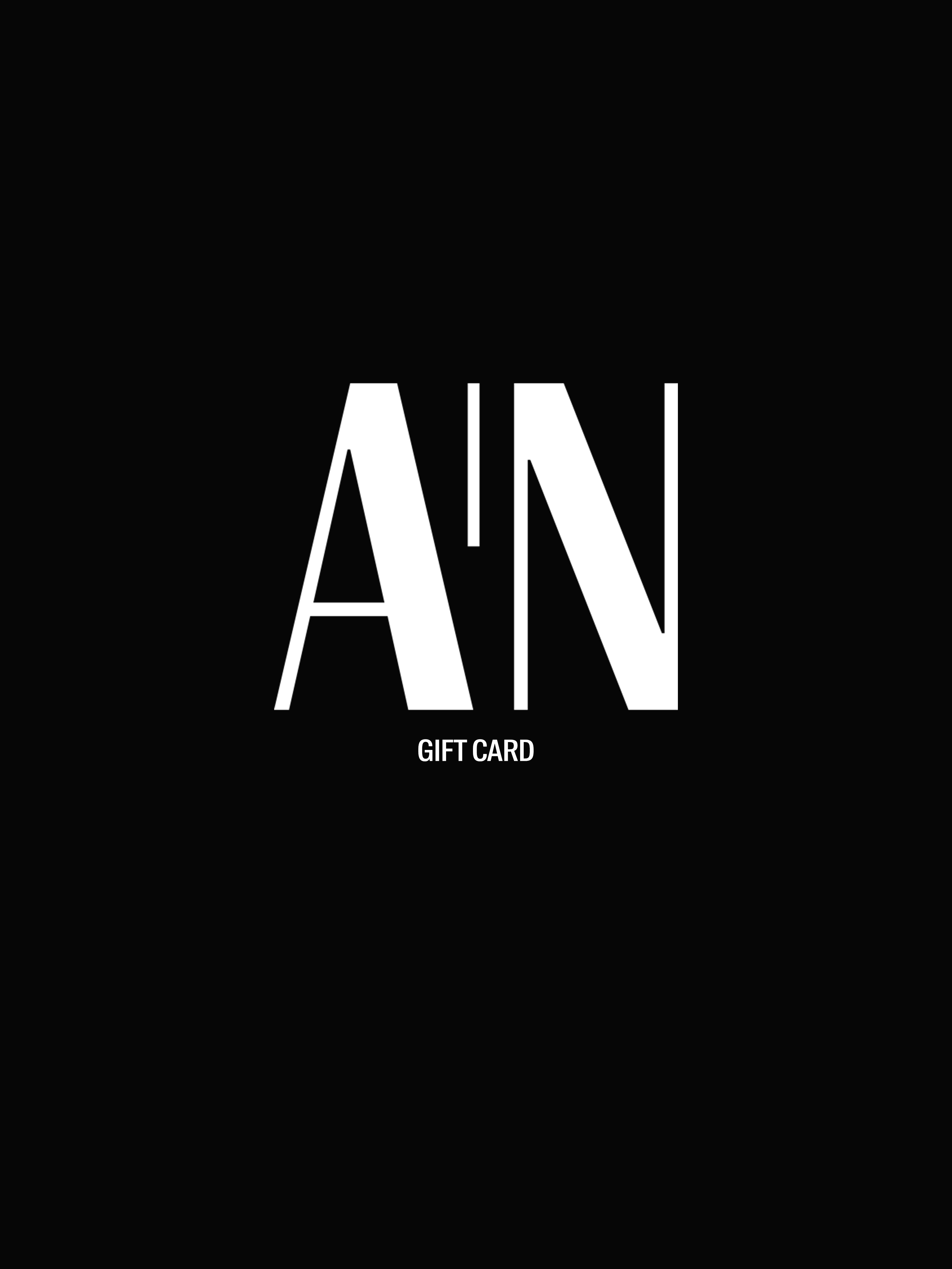 AN Gift Card AN Shop An gift card an shop
