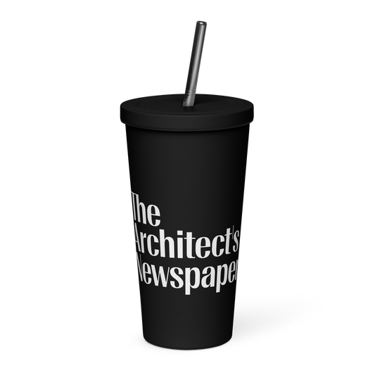 AN Insulated Tumbler W/Straw